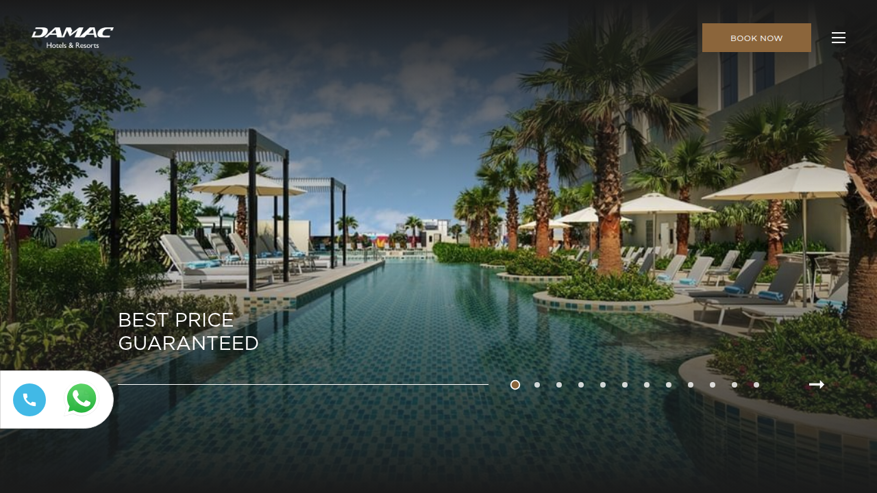 Discover luxury hotel apartments offered by DAMAC Hotels & Resorts in prime Dubai locations.