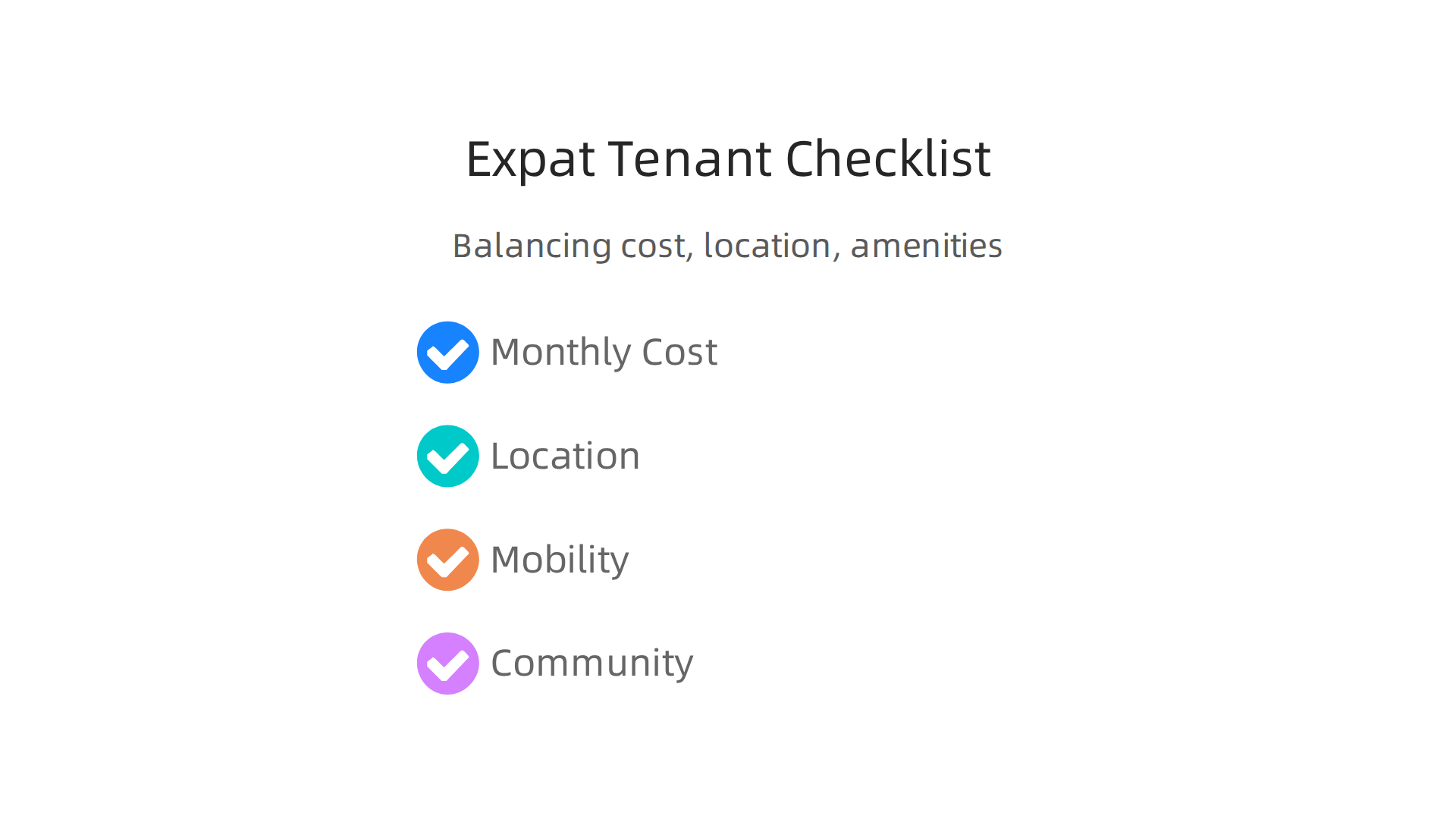 An essential checklist for expats seeking hotel apartments in Dubai.