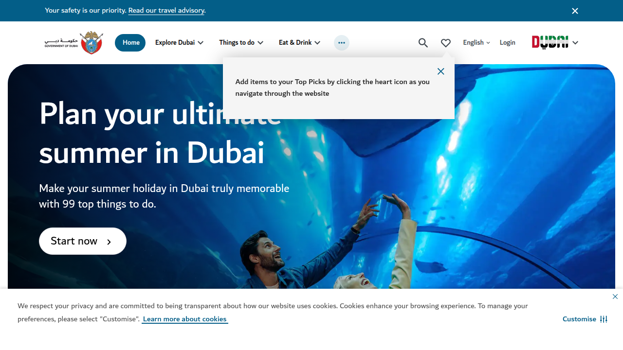 Explore Dubai's official tourism portal, a key resource for understanding the city's growth and visitor appeal.
