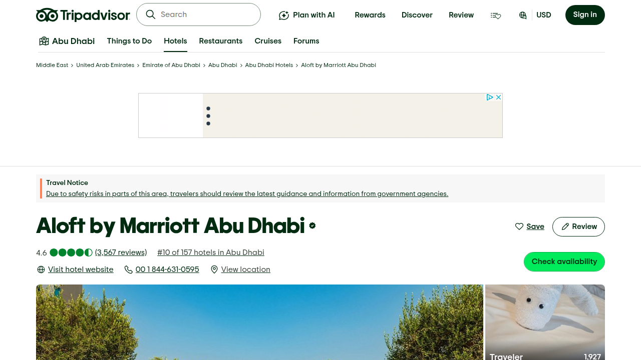 Consult Tripadvisor for guest reviews and ratings to inform your accommodation choice.