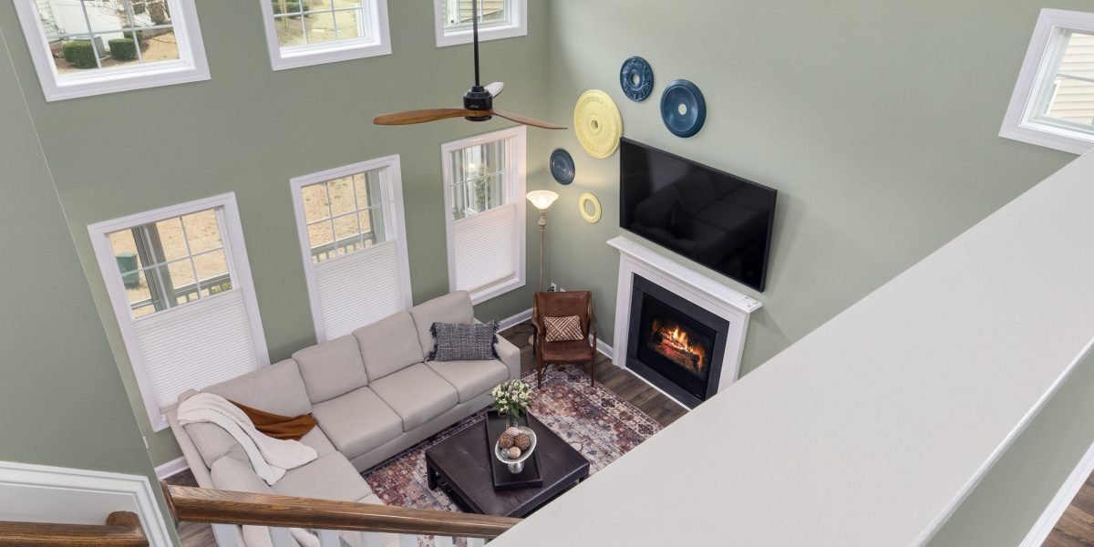 A family enjoying the spacious and comfortable environment of a serviced apartment.